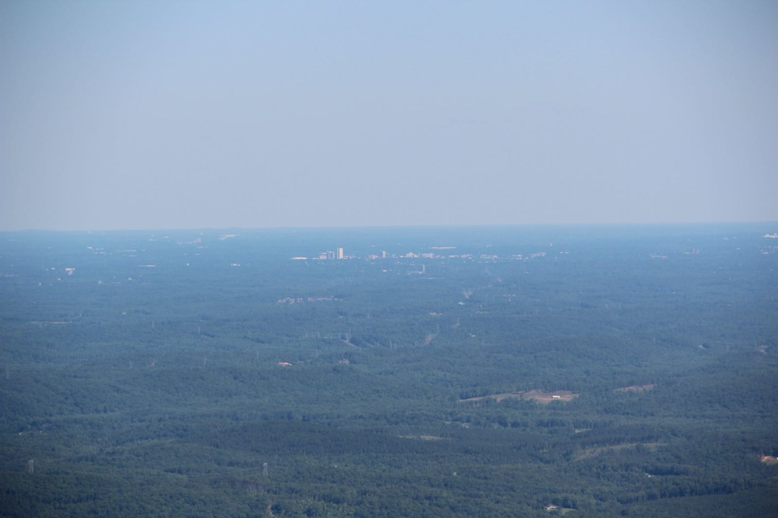 Greenville County from Caesars Head